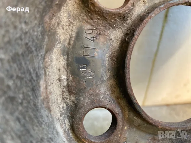 Резервна джанта за опел 15 5х110 5x110, снимка 3 - Гуми и джанти - 55579052