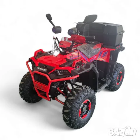 Двуместно бензиново ATV Bullmax ZIGO 150cc, с теглич. 7500rpm, 55km/h, снимка 4 - Мотоциклети и мототехника - 55331215