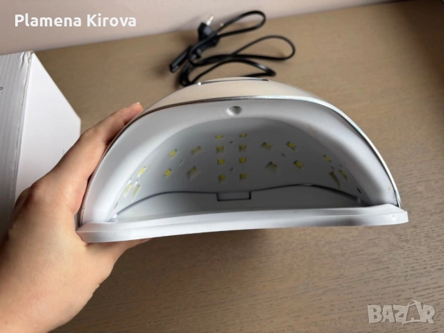 UV/LED лампа SUN5, снимка 3 - Педикюр и маникюр - 54280591