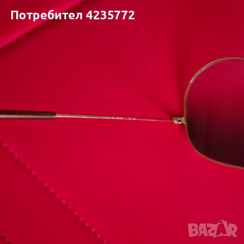 Оригинални слънчеви позлатени очила Ray-Ban Aviator. , снимка 5 - Слънчеви и диоптрични очила - 55011662
