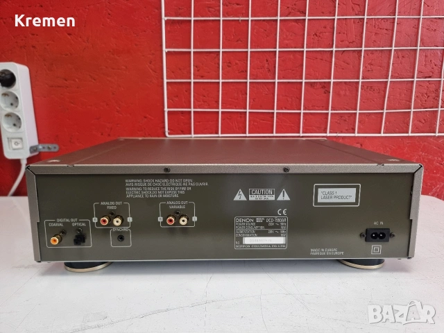 СД DENON DCD-1550R, снимка 8 - Ресийвъри, усилватели, смесителни пултове - 54698208