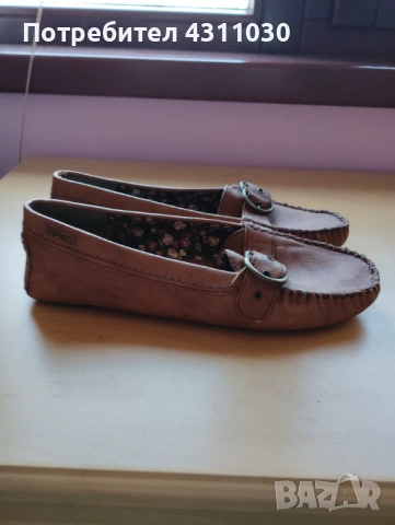 Кожени мокасини Есприт 40 номер