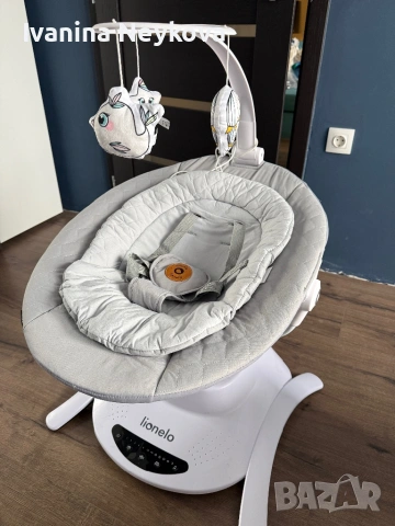 “Lionelo Bella 2 in 1” Бебешка люлка със седалка и кош, снимка 10 - Детски люлки - 54316687
