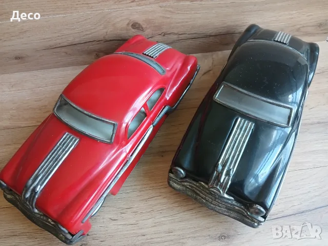 Стари ламаринени играчки коли Pontiak., снимка 2 - Колекции - 55573882