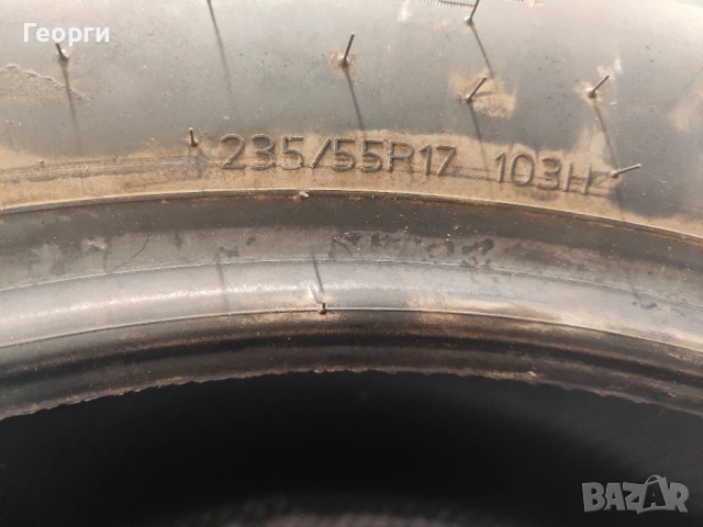 4бр.летни гуми 235/55/17 Hankook, снимка 8 - Гуми и джанти - 54822870