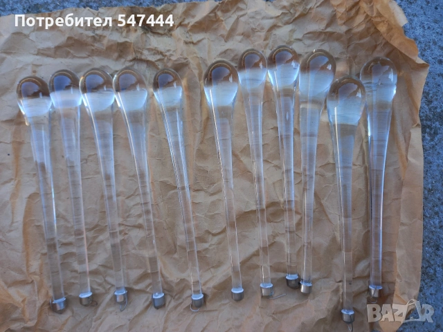 Кристални сълзи, снимка 5 - Вази - 54326767