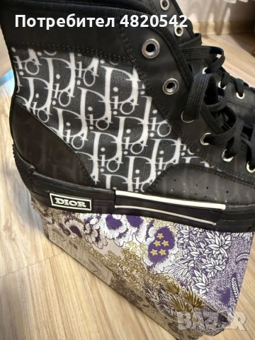 Спорто-елегантни обувки на DIOR, снимка 2 - Маратонки - 54528801