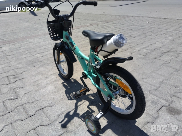 X Детски велосипед 14" ROBO мента, снимка 9 - Велосипеди - 54395049