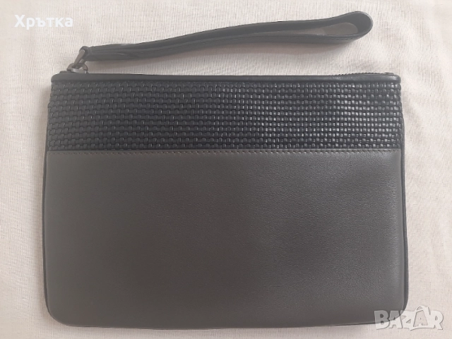 Ermenegildo Zegna - Оригинална мъжка чанта / клъч, снимка 4 - Чанти - 54839320