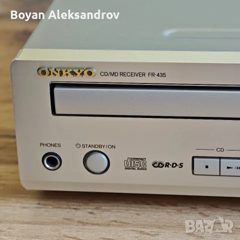 Onkyo FR-435 – High-End CD/MD Ресивър (Усилвател с CD и MiniDisc), снимка 2 - Ресийвъри, усилватели, смесителни пултове - 55501746