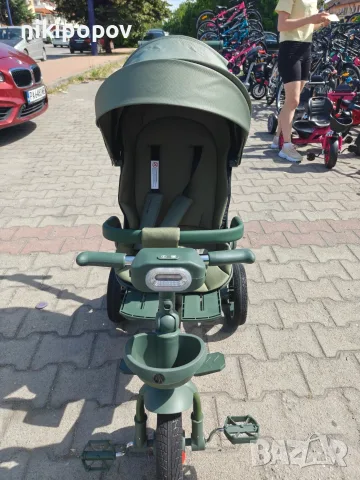 BYOX Детска триколка Fusion LUX зелен, снимка 5 - Детски велосипеди, триколки и коли - 55440249