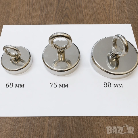 Неодимови магнити N52 / 40×20 / 50×30 / 60×30 и др. Магнитен риболов, снимка 8 - Други инструменти - 34620071