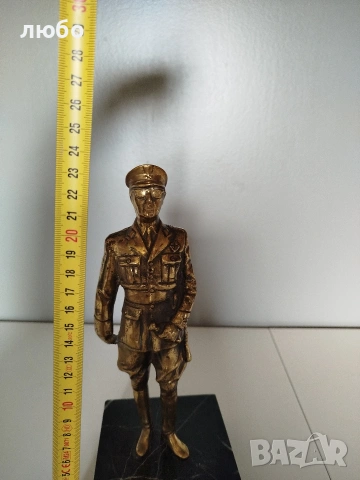 БРОНЗОВА СТАТУЯ-СКЛУПТУРА ФРАНКО , снимка 15 - Антикварни и старинни предмети - 53960063