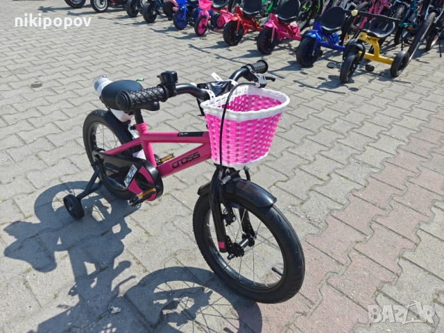 CROSS Велосипед 14" DIVA розов, снимка 4 - Велосипеди - 54357488