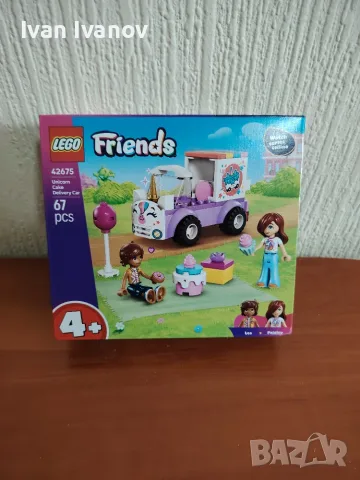 Лего LEGO® Friends 42675 - Кола-еднорог за доставка на торти