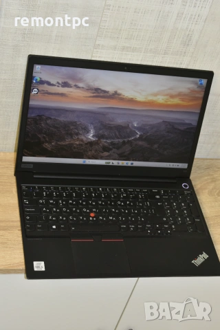 Lenovo ThinkPad E15 15.6 инчов лаптоп с DDR4 / NVME / Батерия и зарядно, снимка 10 - Лаптопи за работа - 55121066