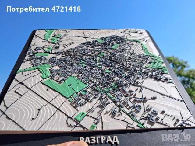 3D Разград - Декоративен архитектурен макет на града, снимка 7 - Декорация за дома - 54969444