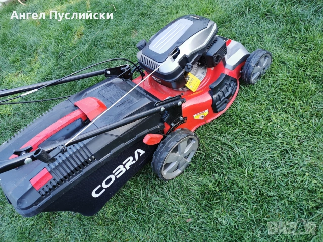 Бензинова косачка Cobra 46 см Самоходна , снимка 2 - Градинска техника - 54069824