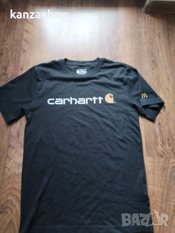 carhartt - страхотна мъжка тениска КАТО НОВА С , снимка 5 - Тениски - 54018471