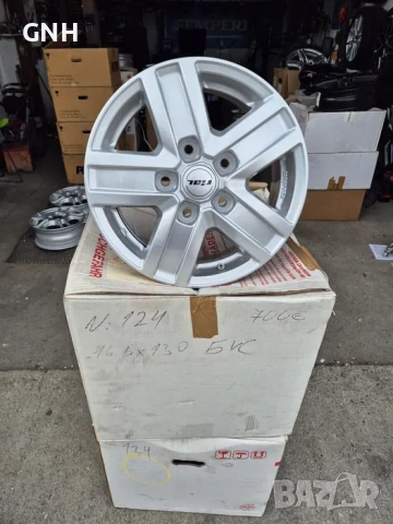 Джанти Rial 16 цола 5х130 6.5j ,et66 Ducato Jumper Boxer Sprinter, снимка 2 - Гуми и джанти - 54459694