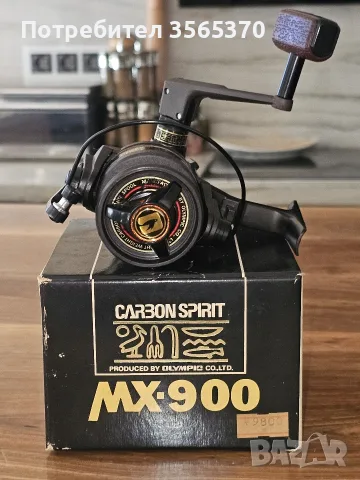 Неупотребявана колекционерска макара Olympic MX-900 Carbon Spirit, снимка 3 - Макари - 55511041