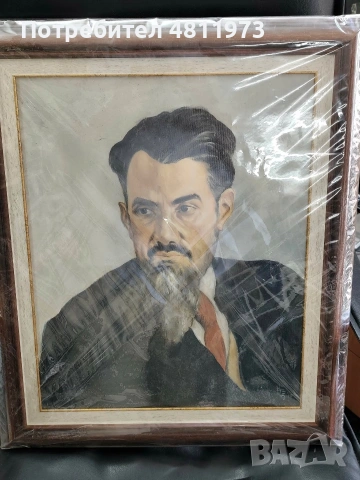 Картина портрет на Игор Курчатов