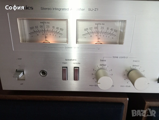 усилвател Техникс SU-Z-1, снимка 4 - Ресийвъри, усилватели, смесителни пултове - 54180184