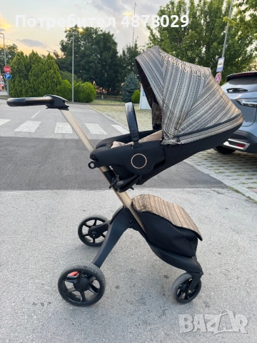  Бебешка количка Stokke Xplory X Limited  Edition 3in1, снимка 9 - Детски колички - 55182808