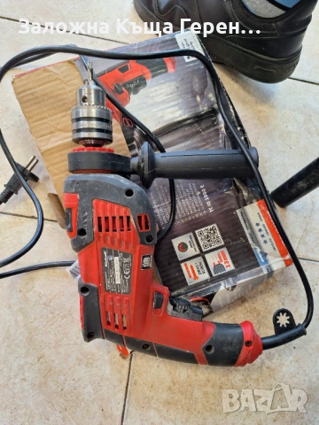 Бормашина Einhell TC-ID1000E, снимка 3 - Бормашини - 54388471