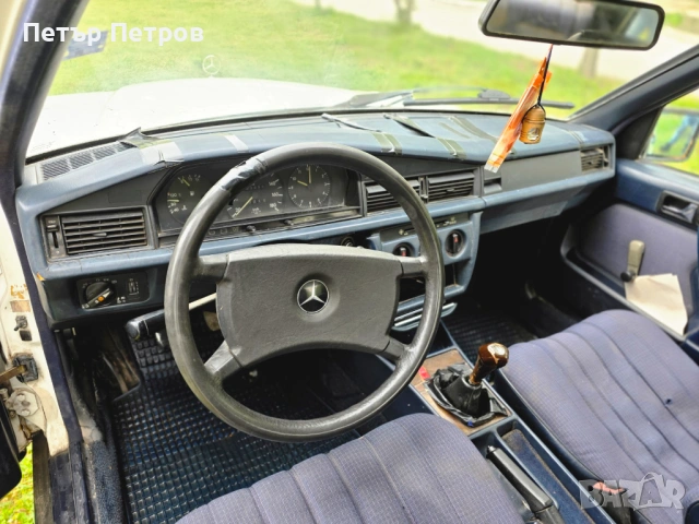Mercedes-Benz 190D-2.0D 74hp-TIPTOP!, снимка 8 - Автомобили и джипове - 54388240