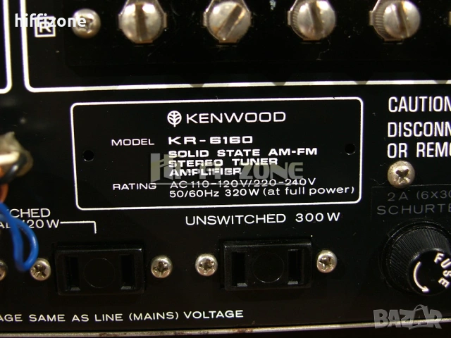 Ресивър    Kenwood kr-6160 , снимка 9 - Ресийвъри, усилватели, смесителни пултове - 54712013