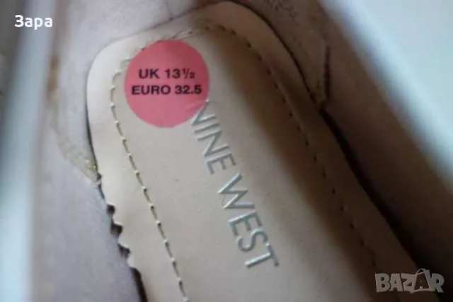 Нови лачени обувки Nine West, 32.5ти номер, снимка 11 - Детски обувки - 55476497