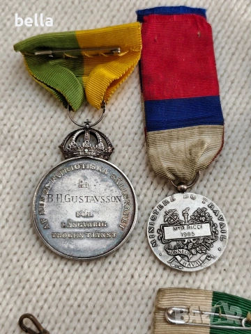 Колекция от сребърни медали !!!, снимка 8 - Антикварни и старинни предмети - 54305335