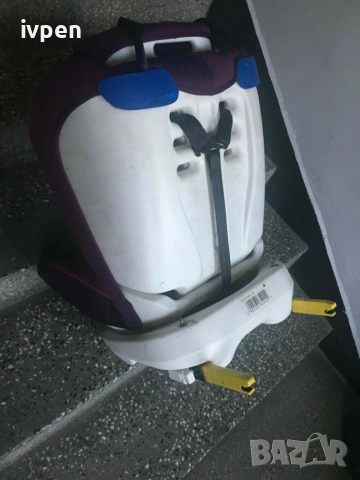 Столче за кола ISOFIX Lionelo Bastiaan, Въртящо, 9-36 кг, Лилаво, снимка 7 - Столчета за кола и колело - 55253946