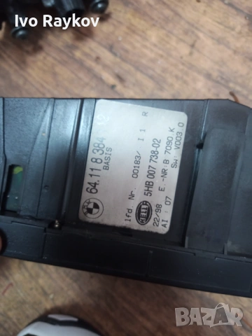 Панел  Климатик за  BMW E46 , 64118384112, 8384112, снимка 3 - Части - 54594839