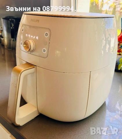 Philips Фритюрник XXL 6.2L с Smart Sensing Еър фрайър, снимка 8 - Фритюрници - 54314081