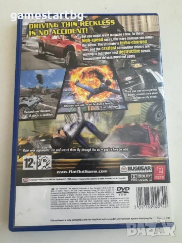 Flatout 2 за PS2, снимка 2 - Игри за PlayStation - 55657259