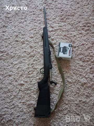 карабина,,savage,,  ARMS AXIS 2 XP 308 win.с бързомерец,,crossfire,,, снимка 2 - Ловно оръжие - 55411093