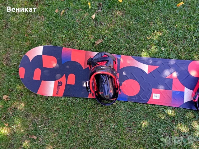 Сноуборд Burton Progression 156W с автомати Burton, снимка 3 - Зимни спортове - 55524480