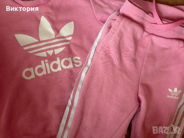 Адидас екип за момиче, снимка 2 - Детски анцузи и суичери - 54608066
