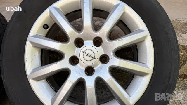 Комплект оригинални 16" джанти за Opel с летни гуми Maxxis Mecotra 3 (ME3) 205/55/16 91H (DOT 0222), снимка 4 - Гуми и джанти - 55674380