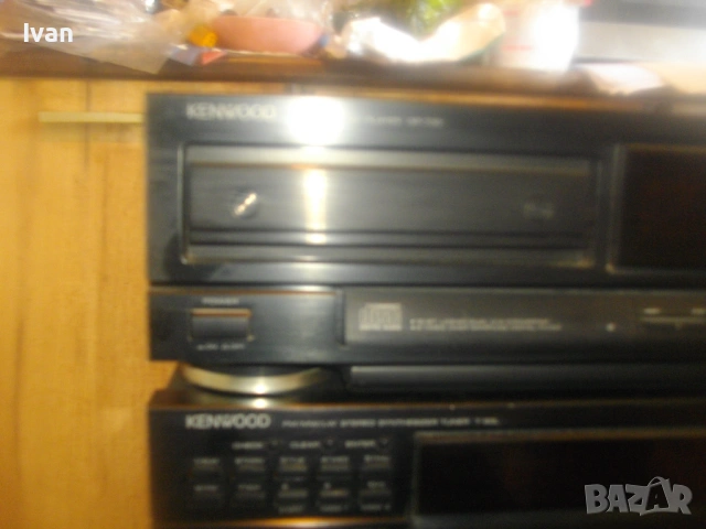 KENWOOD КОМПОНЕНТНА СИСТЕМА CD ПЛЕЙЪР УСИЛВАТЕЛ ДВОЕН КАСЕТЕН ДЕК РЕСИЙВЪР ТУНЕР С КАБЕЛИТЕ КАТО НОВ, снимка 7 - Аудиосистеми - 54315325