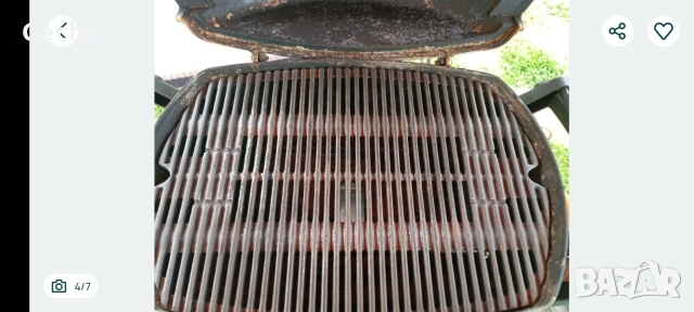 Газово барбекю вебер , снимка 4 - Газови котлони - 54351104