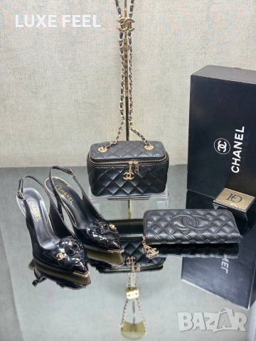 Chanel ⚜️Дамски Обувки 36-41, снимка 6 - Дамски обувки на ток - 54719410