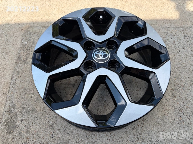 1 брой алуминиева джанта за Toyota Aygo 15, снимка 2 - Гуми и джанти - 55260225
