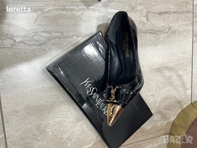 YSL обувки на ток 