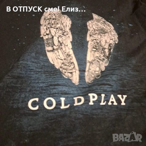 Оригинална тенисса та Coldplay, Continental, снимка 2 - Тениски - 55252833