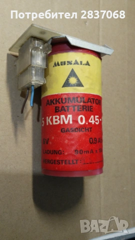 акумулаторна батерия Мусала 6V