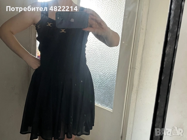 Подарявам официална тъмносиня рокля, снимка 4 - Рокли - 54663412