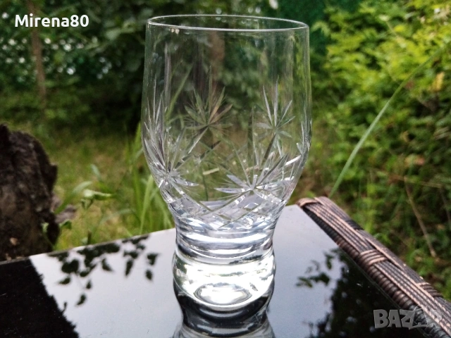 Български кристален сервиз за ракия, снимка 2 - Сервизи - 54948707